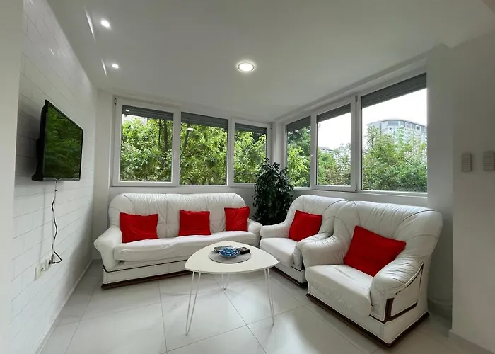 Apartament Eva Worldmap Oasis 2Br, 2Ba, Free Parking, Balcony Skopje